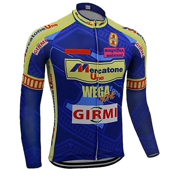 Maillot Cycliste Réplica Mercatone Uno - Rose Pantani 2000 - Taille L - Homme