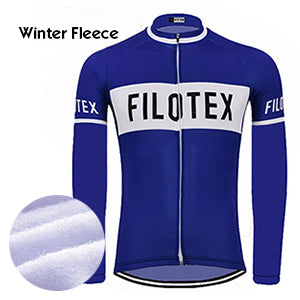 Maillot Cycliste Vintage Hiver FILOTEX