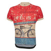 un maillot cycliste avec un design, des couleurs et un graphisme original qui attire le regard !
