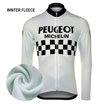 SOLDE MAILLOT HIVER PEUGEOT BP Blanc Taille L