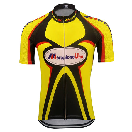 Maillot Vintage MERCATONE UNO Jaune/Noir
