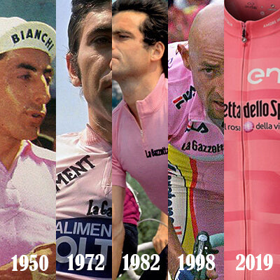 Maillots Vintage Rose ITALIE
