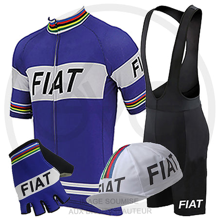 PACK ETE TENUE GANTS CASQUETTE FIAT