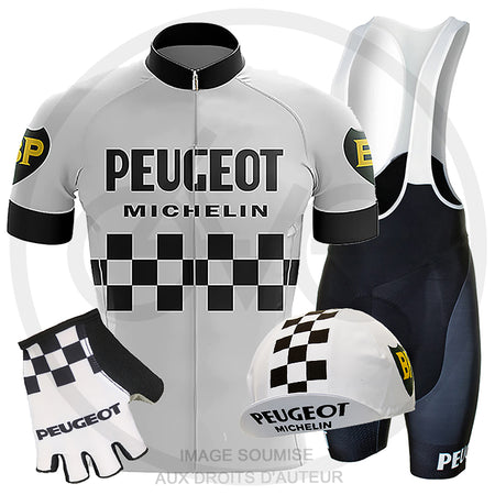 PACK ETE TENUE GANTS CASQUETTE PEUGEOT
