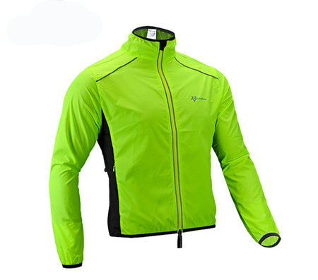 La Veste vélo cycliste Coupe-Vent manches longues OBLIGATOIRE pour les descentes  et pour la pluie inattendue !