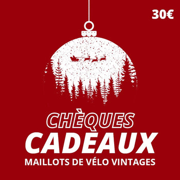 Chèques Cadeaux Noël - Maillots de Vélo Vintages