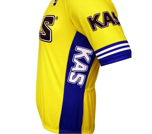 Maillot de cyclisme rétro en laine mérinos de l'équipe des Pays-Bas - Retro Peloton