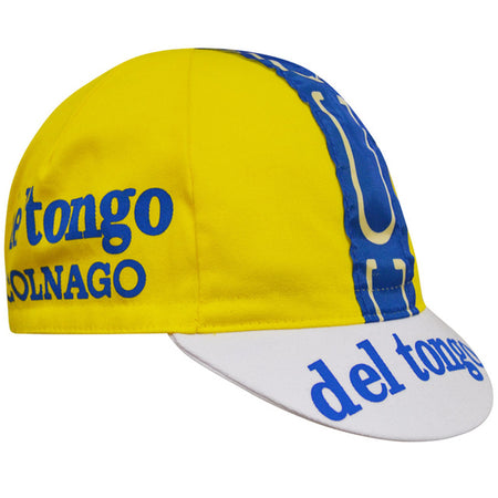 Casquette Cycliste VINTAGE DEL TONGO COLNAGO