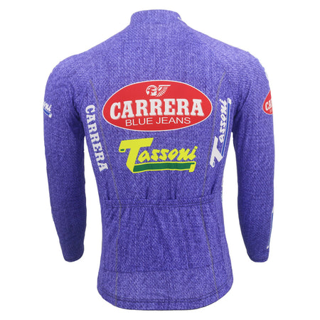 Maillot Cycliste Vintage Hiver CARRERA